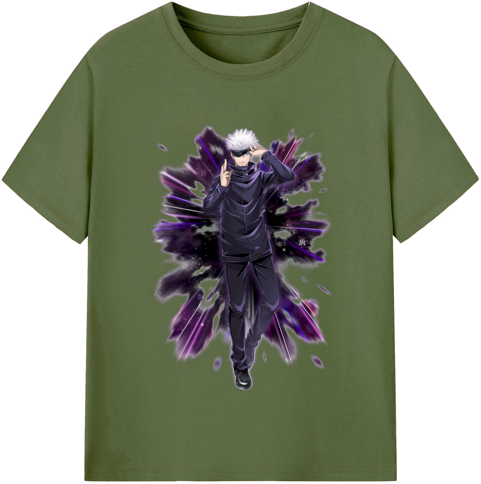 （画像用） 呪術廻戦 Jujutsu Kaisen 綿100％半袖Tシャツ（フロントプリント）